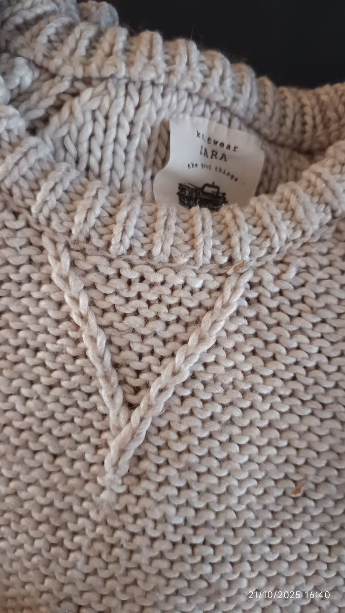 Pull en maille Zara kids - photo numéro 9