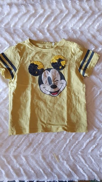 Tshirt jaune Mickey