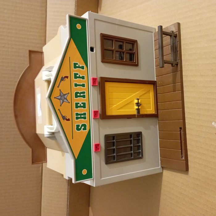 prison/banque western playmobil - photo numéro 5