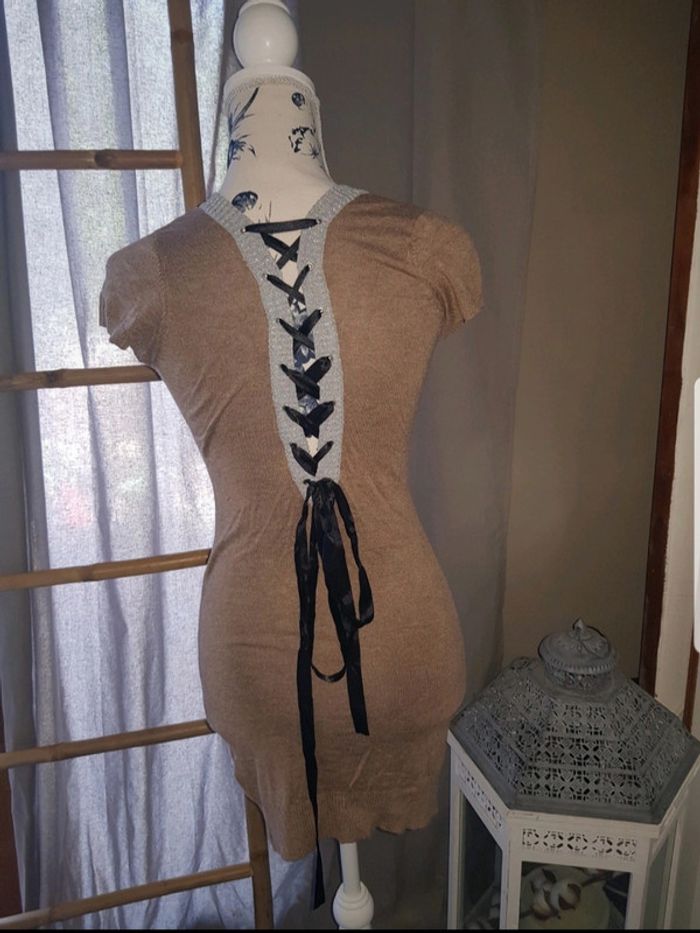 Tunique/robe dos en corsage - photo numéro 3