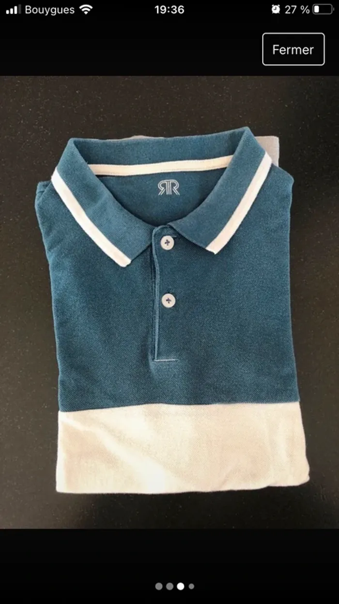 Lot 2 polos Taille M - photo numéro 2
