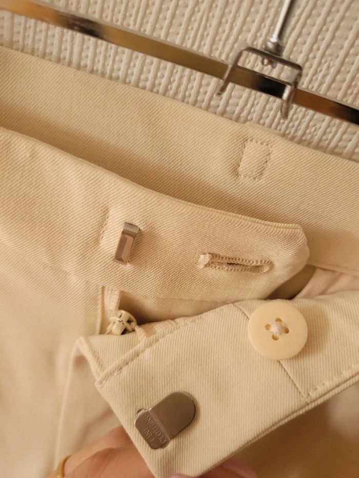 Pantalon beige Uniqlo - Taille S - photo numéro 3