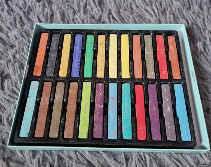 Lot crayons gras - photo numéro 2