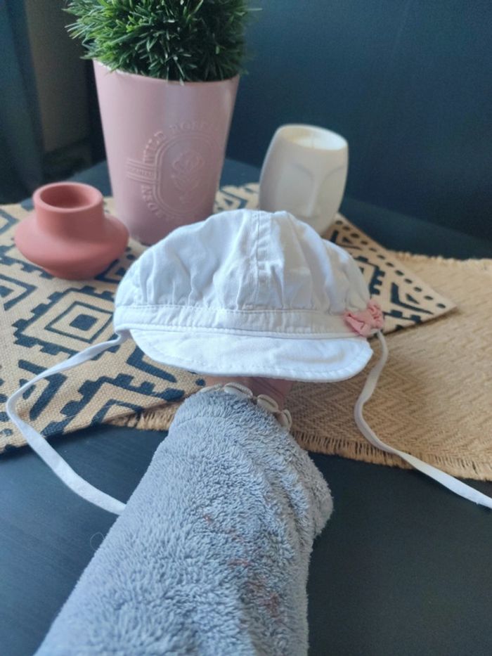 Casquette souple blanc - photo numéro 2