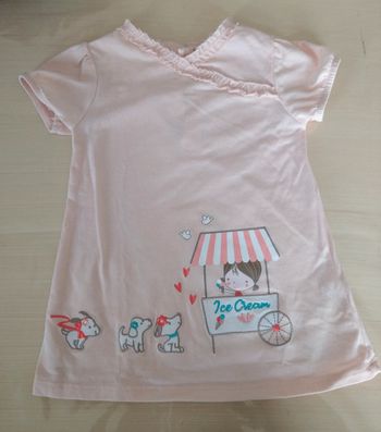 T-shirt long 23 mois