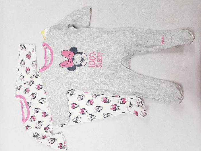 lot de 2 pyjamas 3 mois minnie disney