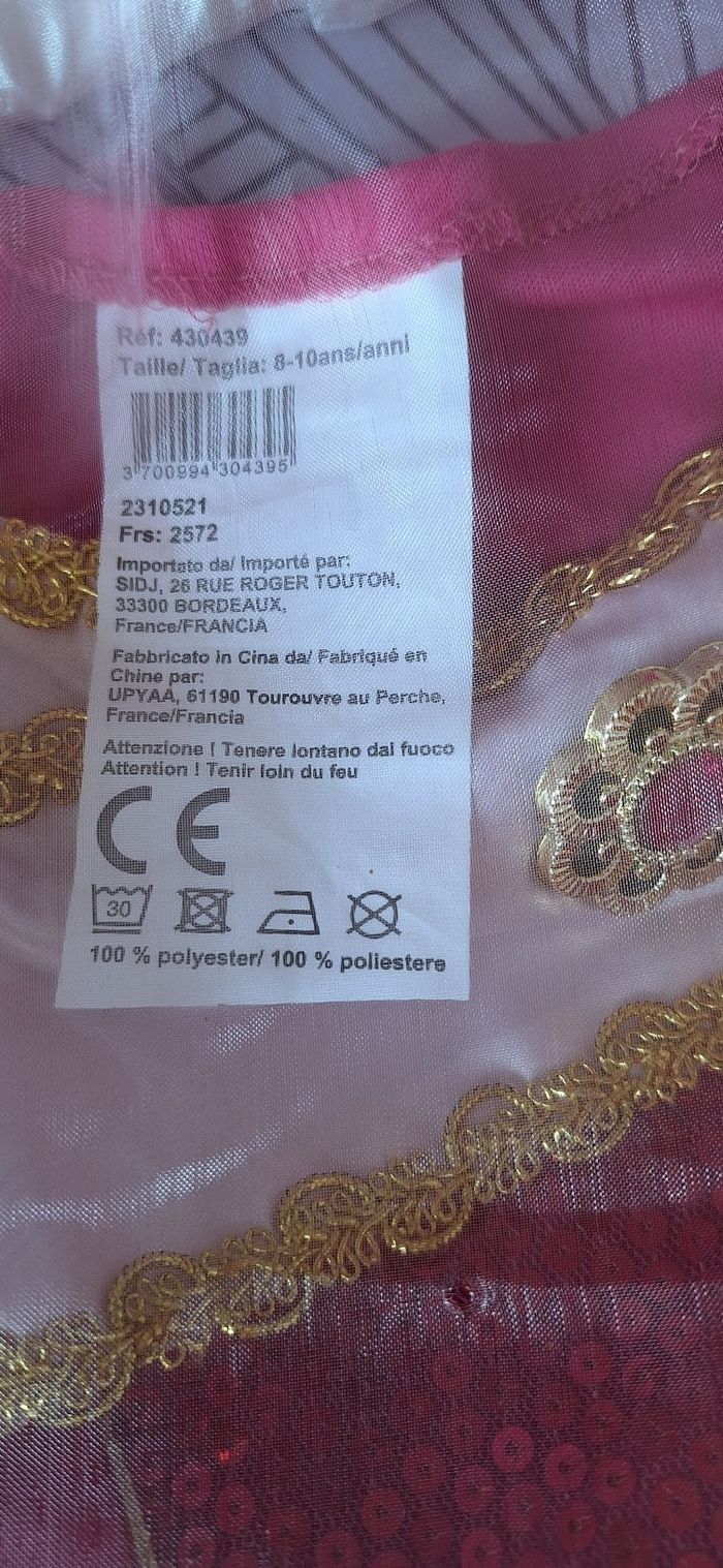 Robe déguisement de princesse - photo numéro 3