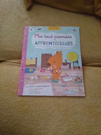 Livret "mes tout 1er apprentissages" dès 2 ans- rue des écoles 