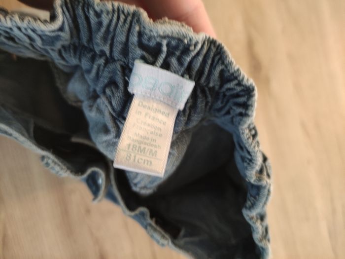 Jupe jeans 18 mois - photo numéro 3