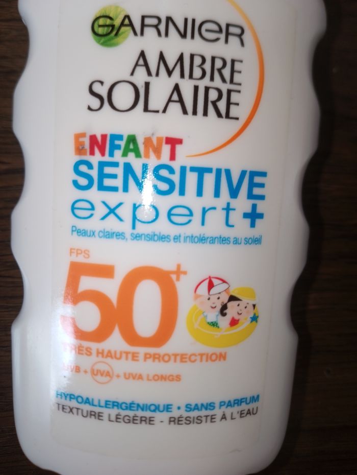 Crème  ambre solaire Garnier neuve
FPS 50+ - photo numéro 2