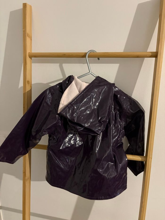 Imperméable de pluie bébé – Week-end à la mer – Taille 12 mois – Violet - photo numéro 2