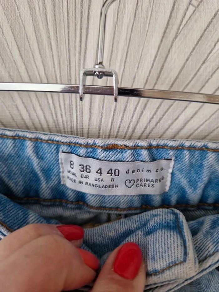 Joli short en jean pour l'été Primark taille 36 - photo numéro 3