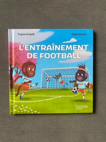 Livre mcdonalds esprit sportif l'entraînement de football Virginie grimaldi
