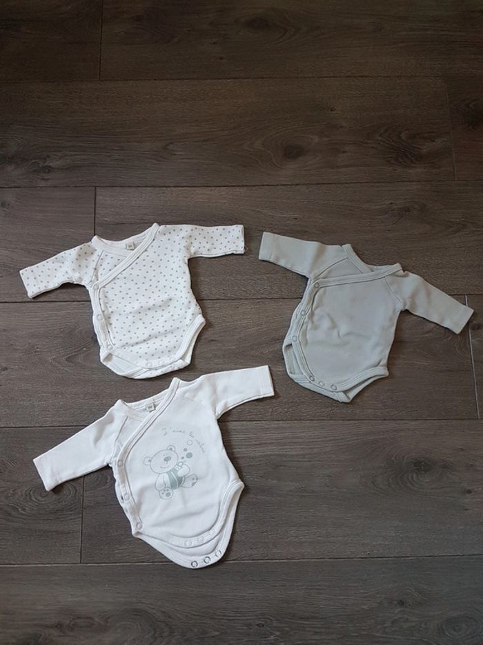 lot de 3 body kimbaloo naissance