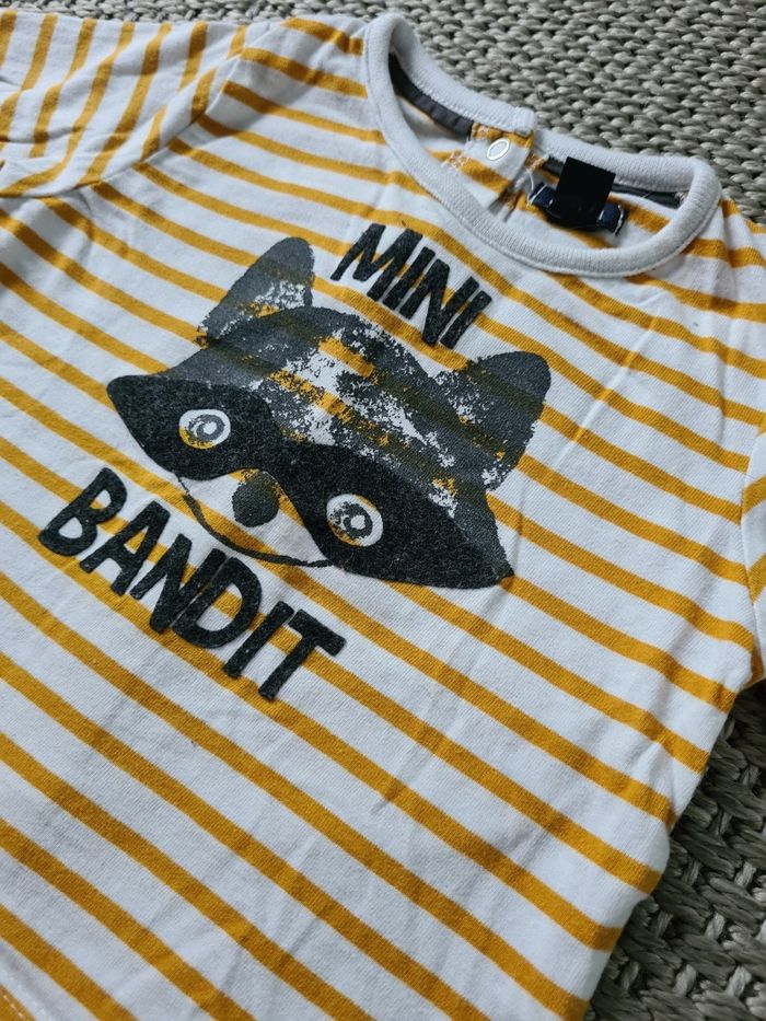 Lot de 3 T-Shirts à motifs garçon - 6 mois - photo numéro 4