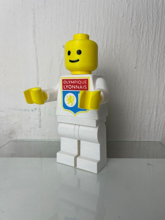 Figurine Lego OL Olympique Lyonnais - photo numéro 5