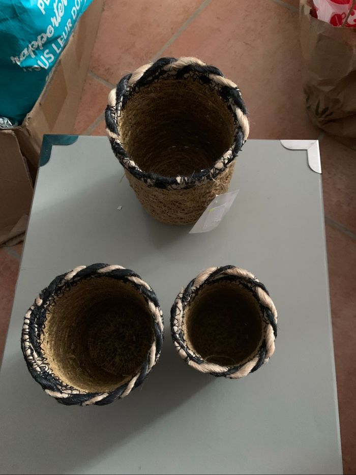 3 petits paniers rangement - photo numéro 4