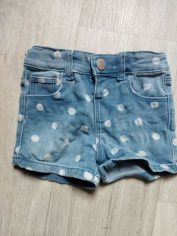 Short Jeans 6-9 mois