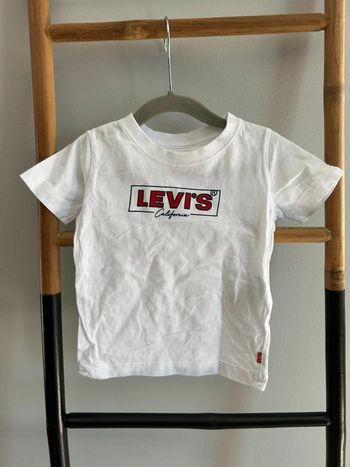 T-shirt Levi’s 2 ans – Blanc avec logo