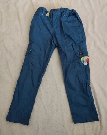 Pantalon pantacourt garçon 24 mois bleu sergent major 