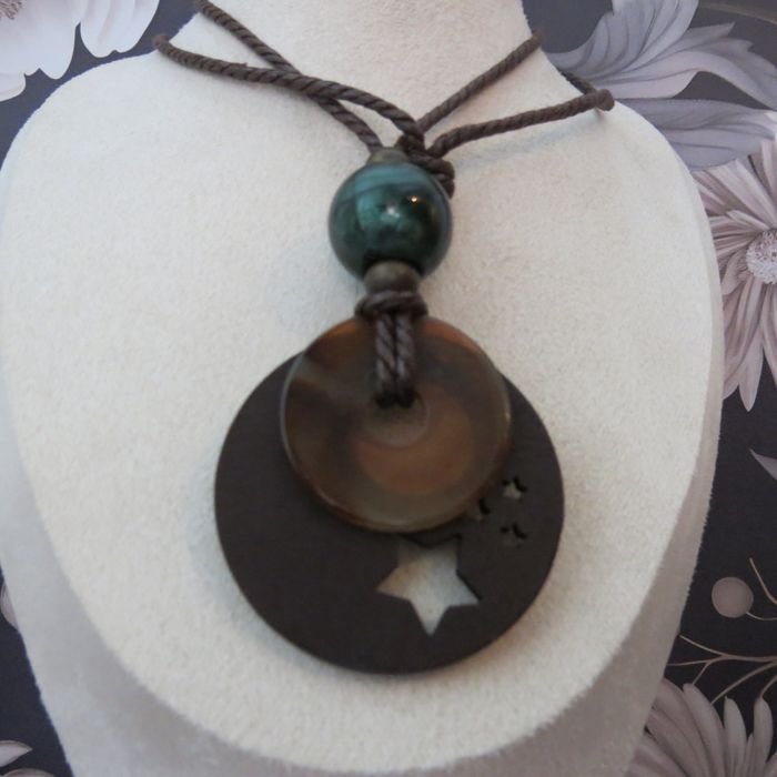 ✨ Superbe collier artisanal bohème – pièce unique ! ✨ - photo numéro 8