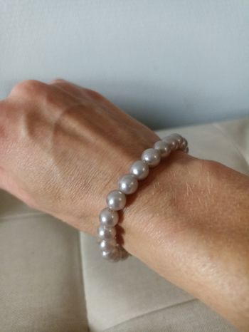 Bracelet fantaisie en perles fines 