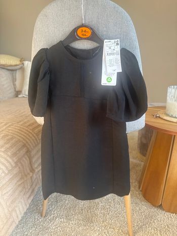 Robe cérémonie habillé kiabi noir neuf
