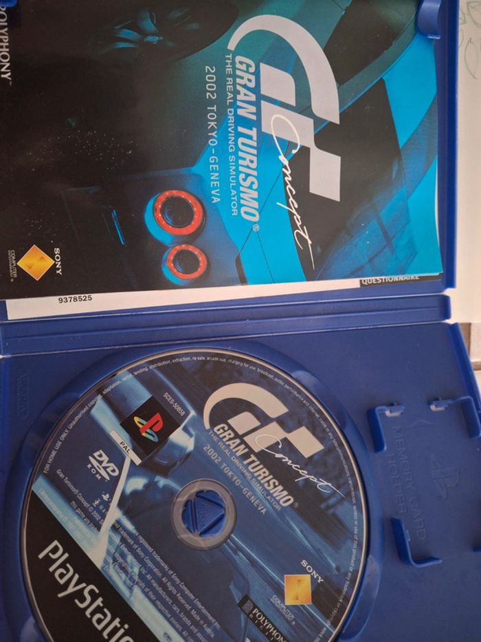 Jeu ps2 gran turismo 2002 Tokyo geneva - photo numéro 2