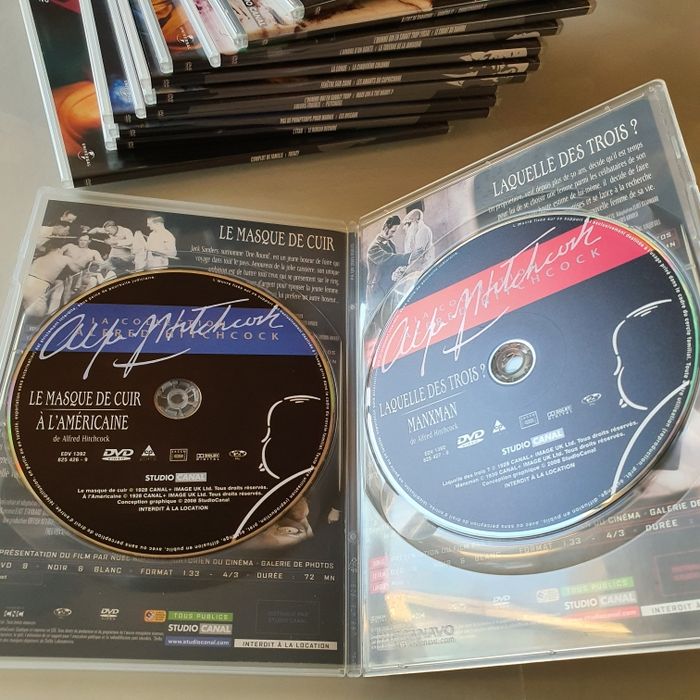 Coffret métal DVD profil Alfred Hitchcock - photo numéro 7