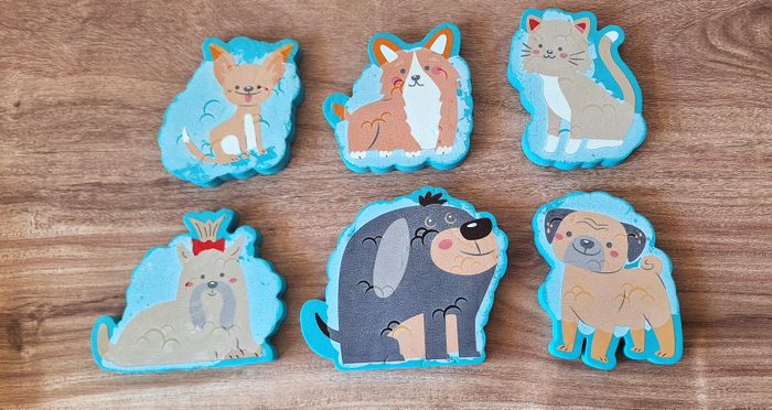 Jeu de bain pour bébé "chiens" - photo numéro 2