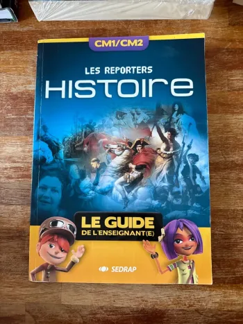 Livre les reporters, histoire le guide de l’enseignante