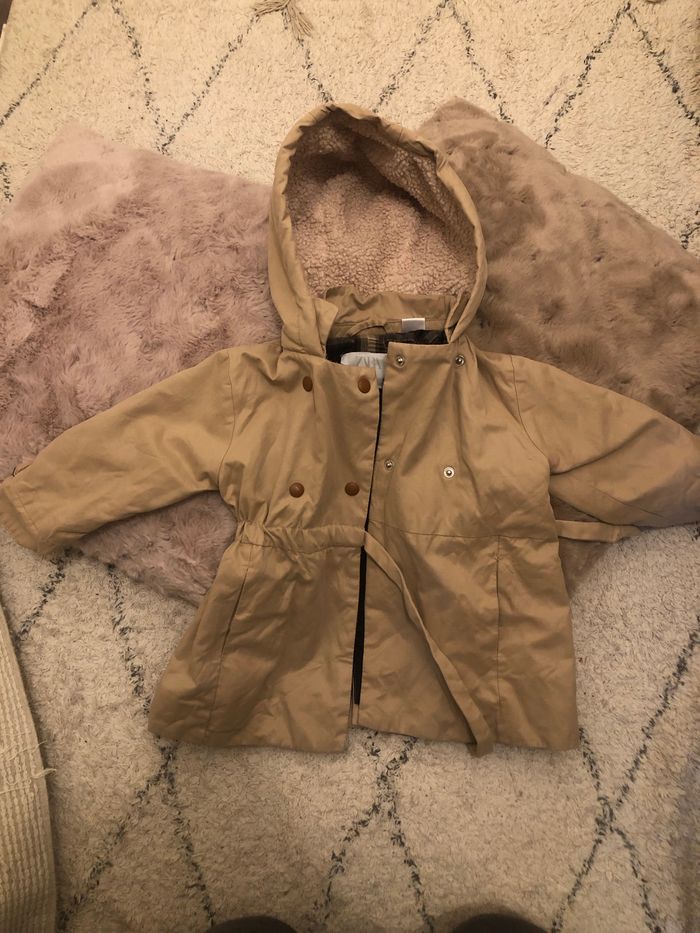 Manteau léger Zara 12/18 mois