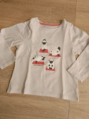 T-shirt blanc - 2 ans - obaïbi