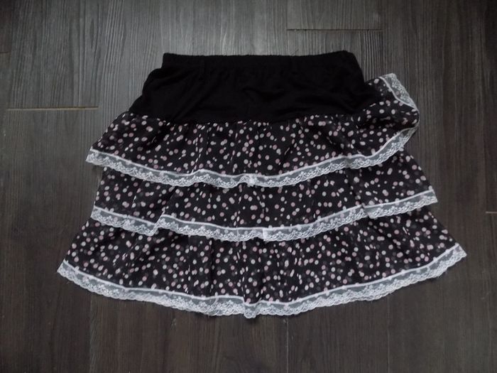jupe pois couleurs neuve 36
