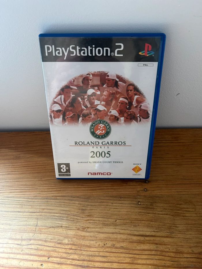 Jeu PlayStation 2 Roland Garros 2005