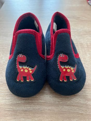 Chausson bébé garçon dinosaures