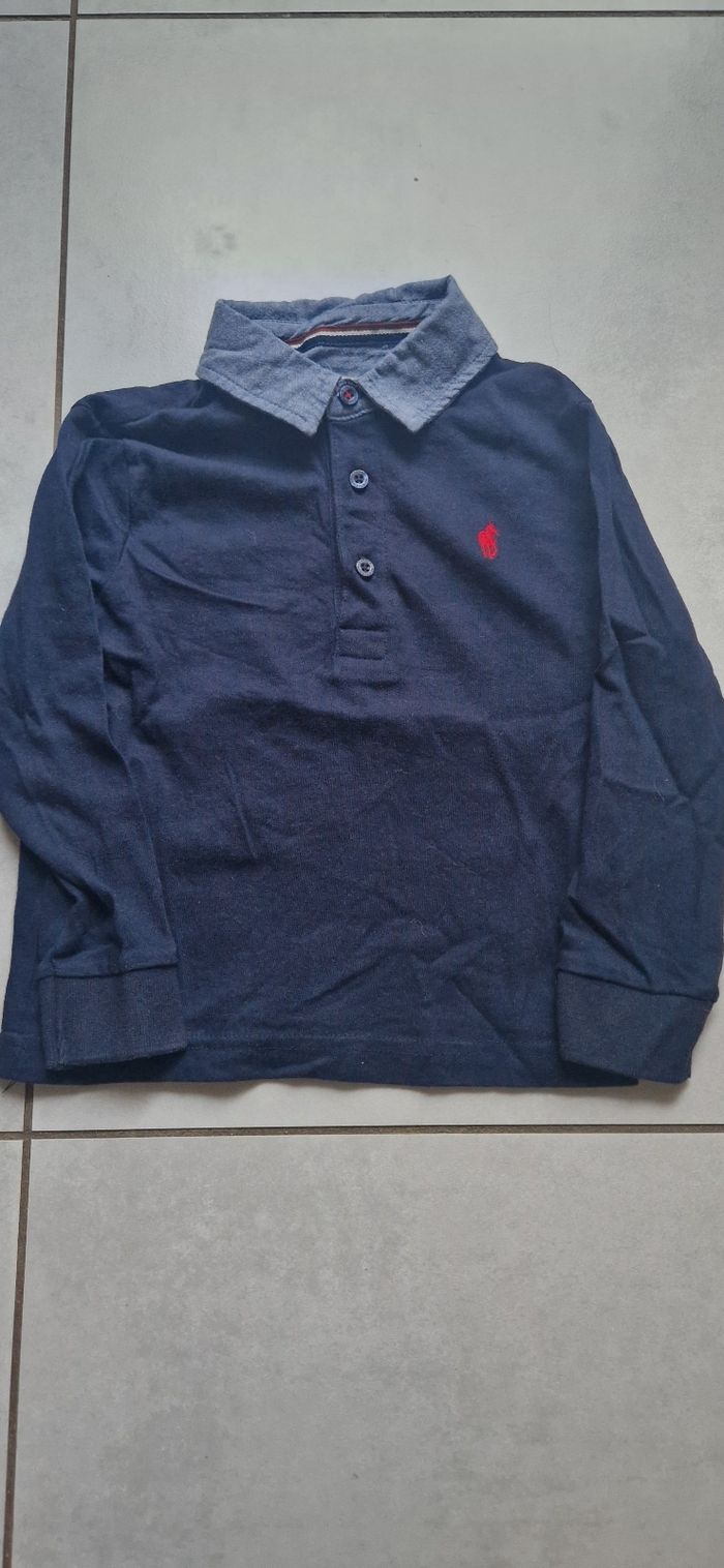 Polo manche longue
