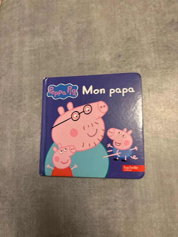 Livre Peppa pig mon papa