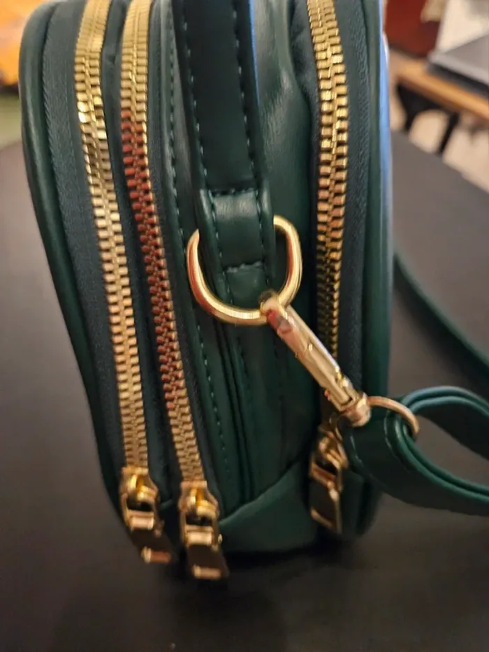 Petit sac bandoulière vert - photo numéro 3