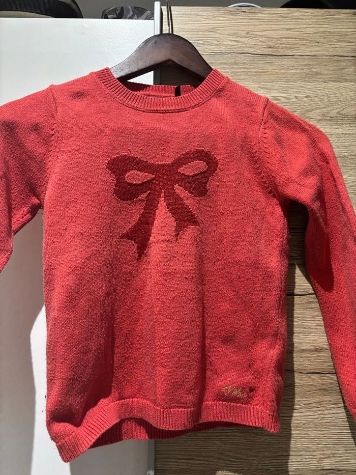 Pull ikks rouge - photo numéro 3