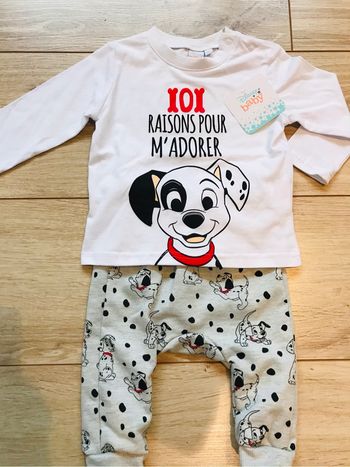 Pyjama garçon ou fille 12 mois