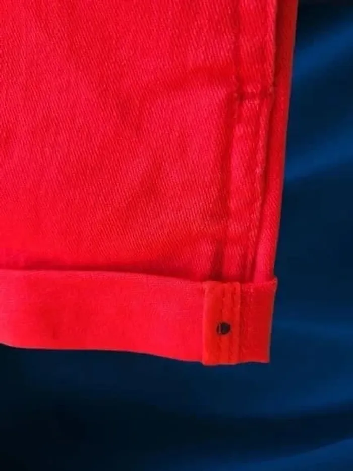 💦 NEUF combi Catimini 6 mois rouge - photo numéro 4