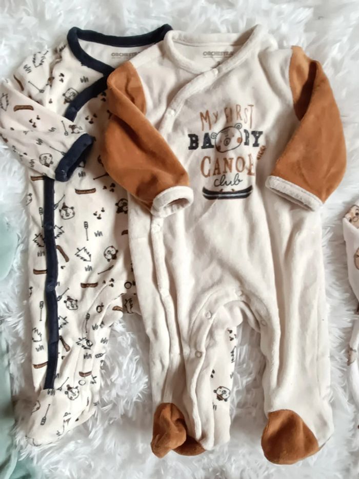 Lot de 9 pyjamas 3 mois - photo numéro 4