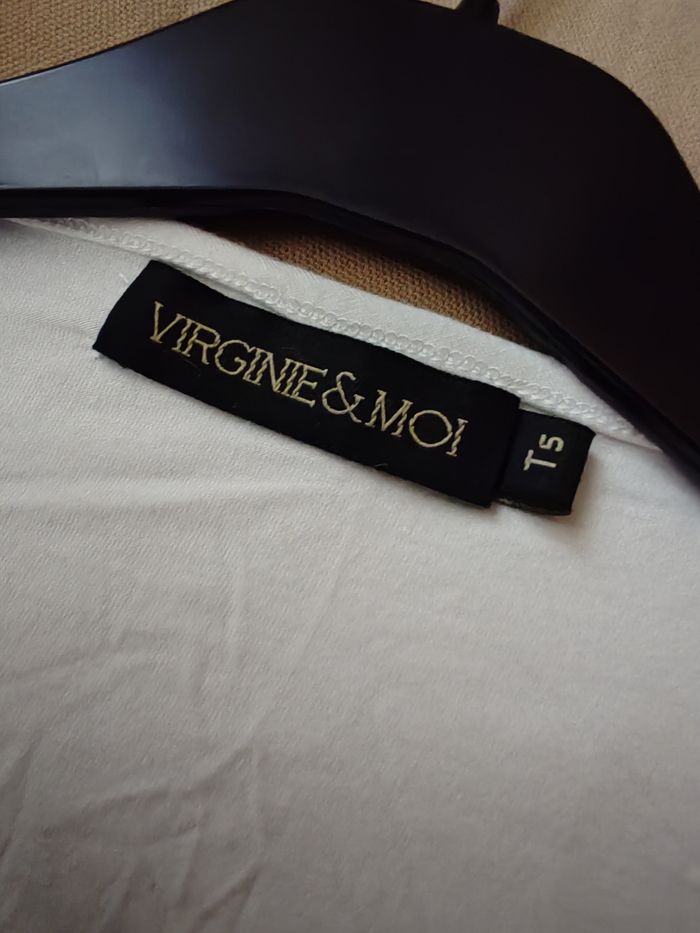 Robe jean bi matiere - photo numéro 6