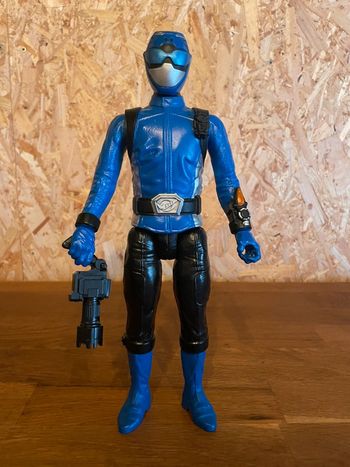 Figurine Power rangers Beast Morphers ranger bleu Beast-X