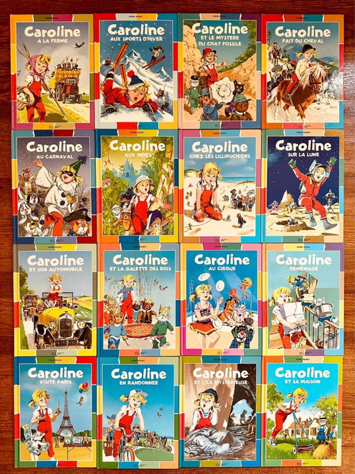 Lot exceptionnel de 16 albums livres bd Pierre Probst bords colorés Hachette Jeunesse