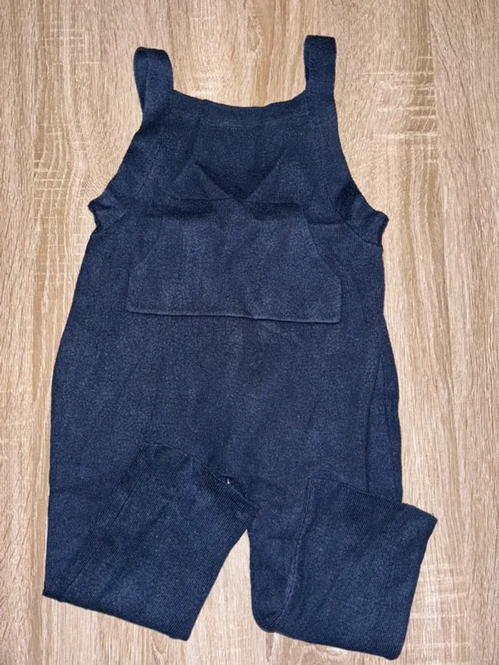 salopette bleu
