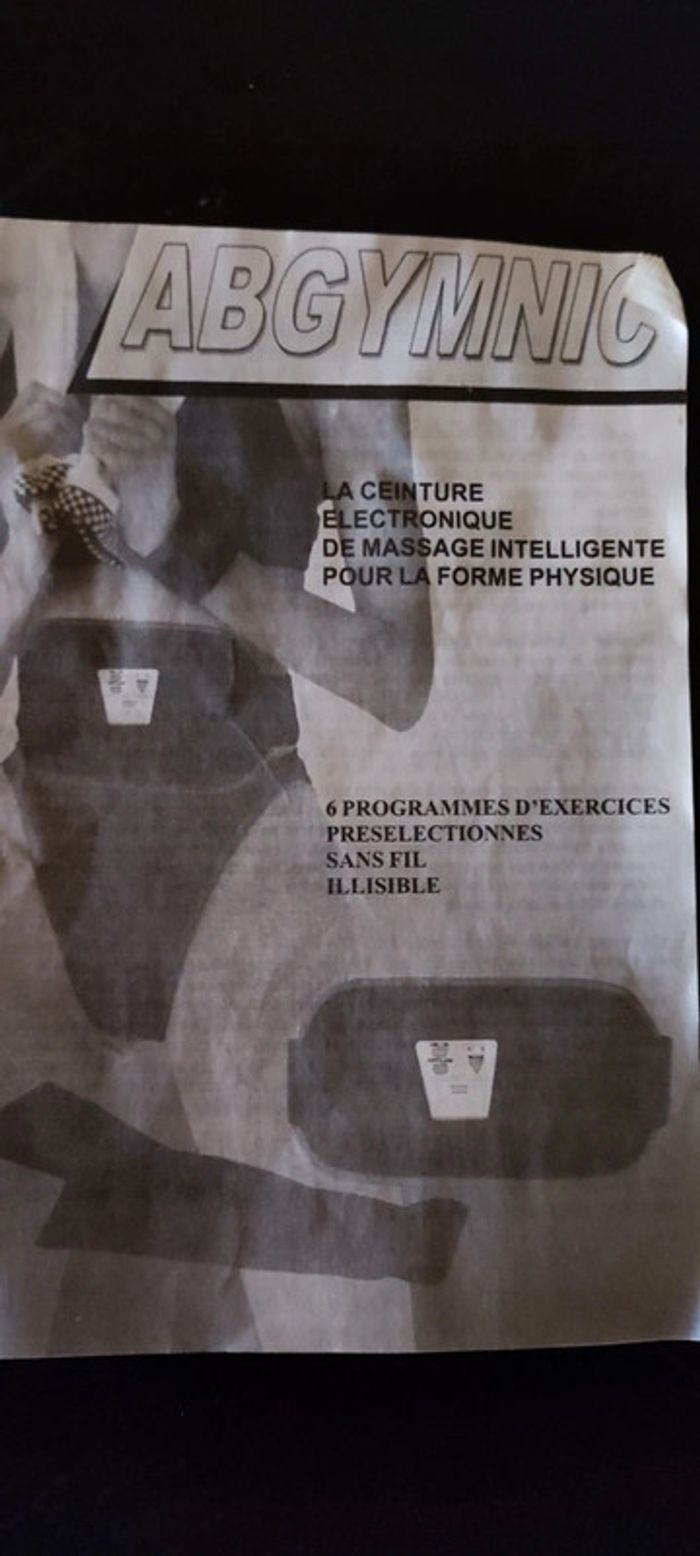 Ceinture massage - photo numéro 3