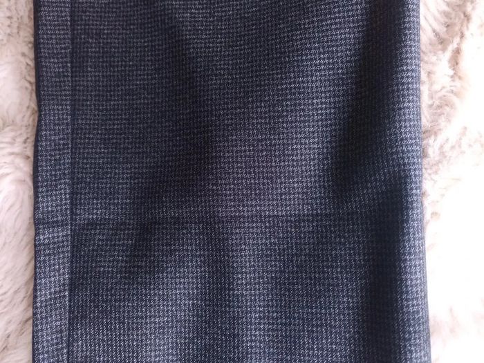Pantalon court cigarette T38 pied de poule gris noir - Promod - photo numéro 9