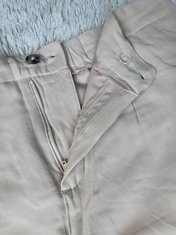 Pantalon droit beige femme - photo numéro 5